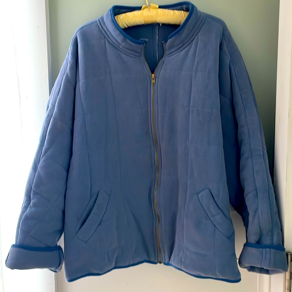 Women’s medium weight corduroy duffle jacket